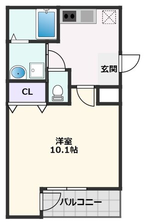 フジパレス垂水町の物件間取画像